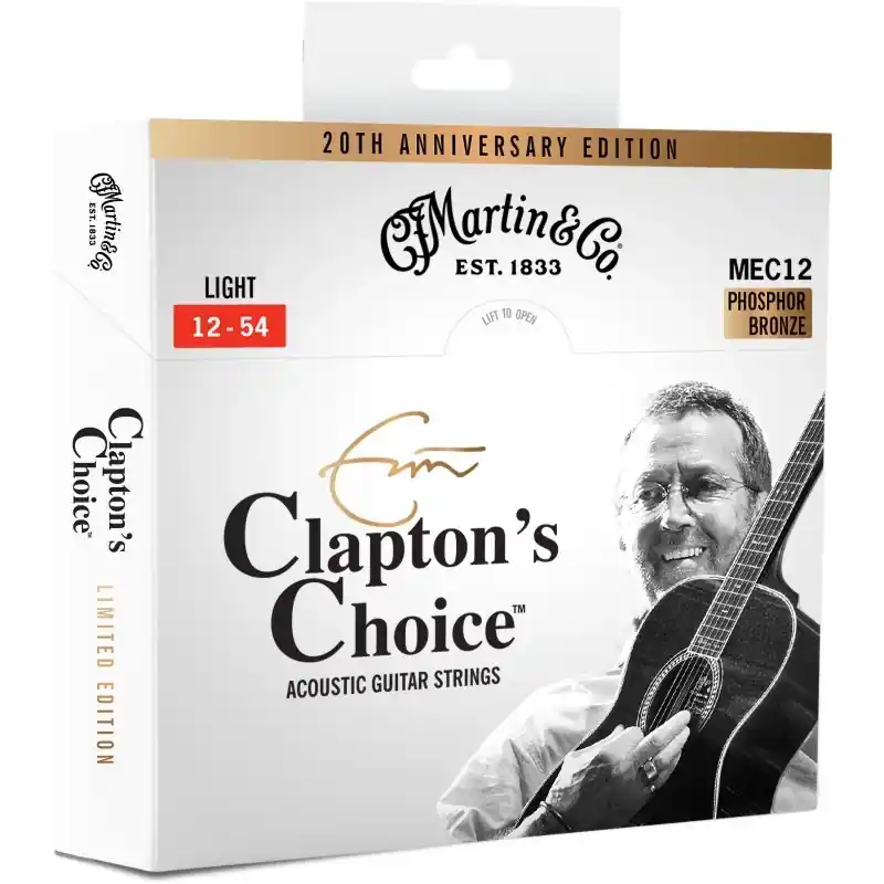 Nouveauté Martin Guitars Eric Clapton Light 12-54