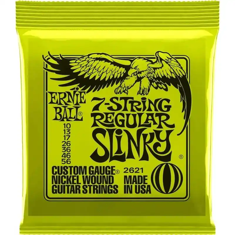 Ernie Ball 7-String Regular Slinky 7c-56 Nouvel Arrivage