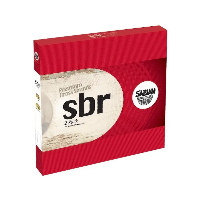 Expédition Rapide Sabian SBR 2-Pack