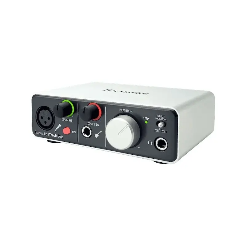 Quantité Limitée Focusrite iTrack Solo Lightning
