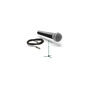Shure - Pack SM58 + Câble XLR + pied perche Prix Cassé