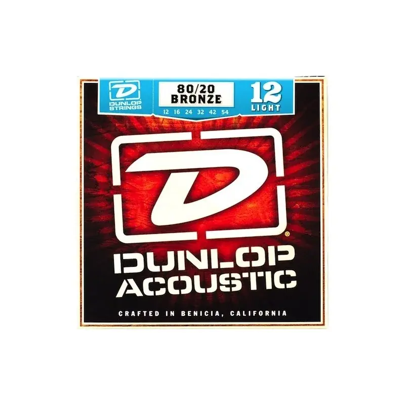 Populaire Dunlop Acoustic Bronze 12-54