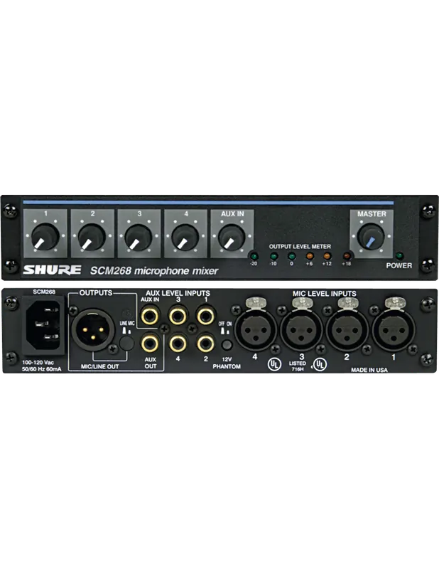 Shure - SCM 268E Livraison Express