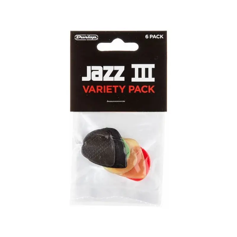 Dunlop Jazz III Variety 6 Pack Nouveauté