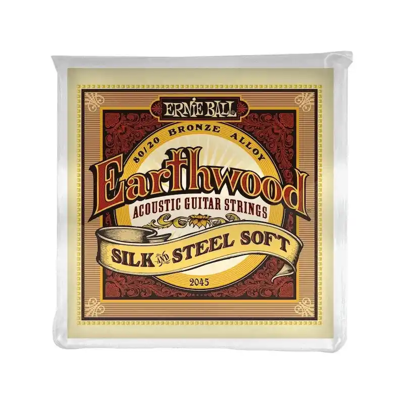 Ernie Ball EarthWood Silk Steel Soft 11-52 Retour Gratuit