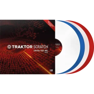 Native Instruments - Traktor Scratch Vinyle Bleu MKII Offre Spéciale