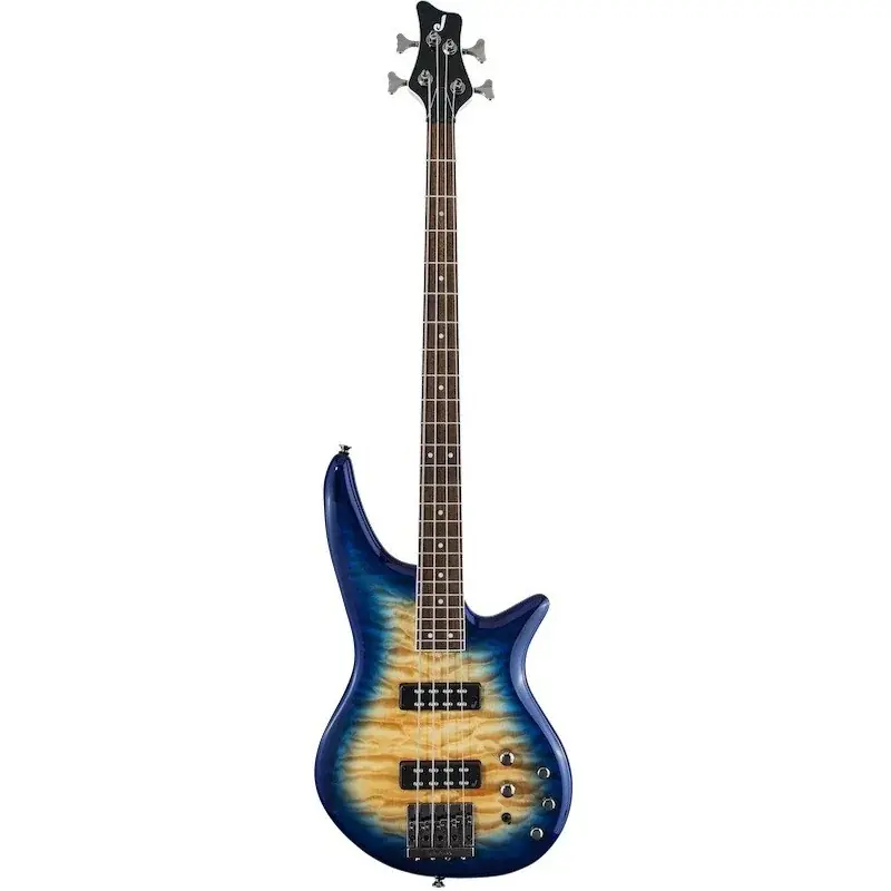 Jusqu'à Épuisement Des Stocks Jackson Spectra Bass JS3Q Amber Blue Burst