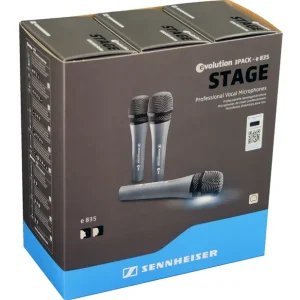 Commander Maintenant Sennheiser - 3PACK - e835
