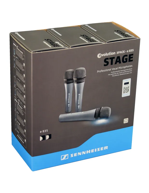 Commander Maintenant Sennheiser - 3PACK - e835
