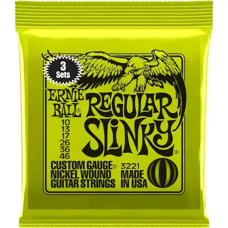 Acheter En Ligne Ernie Ball Regular Slinky 3x Pack