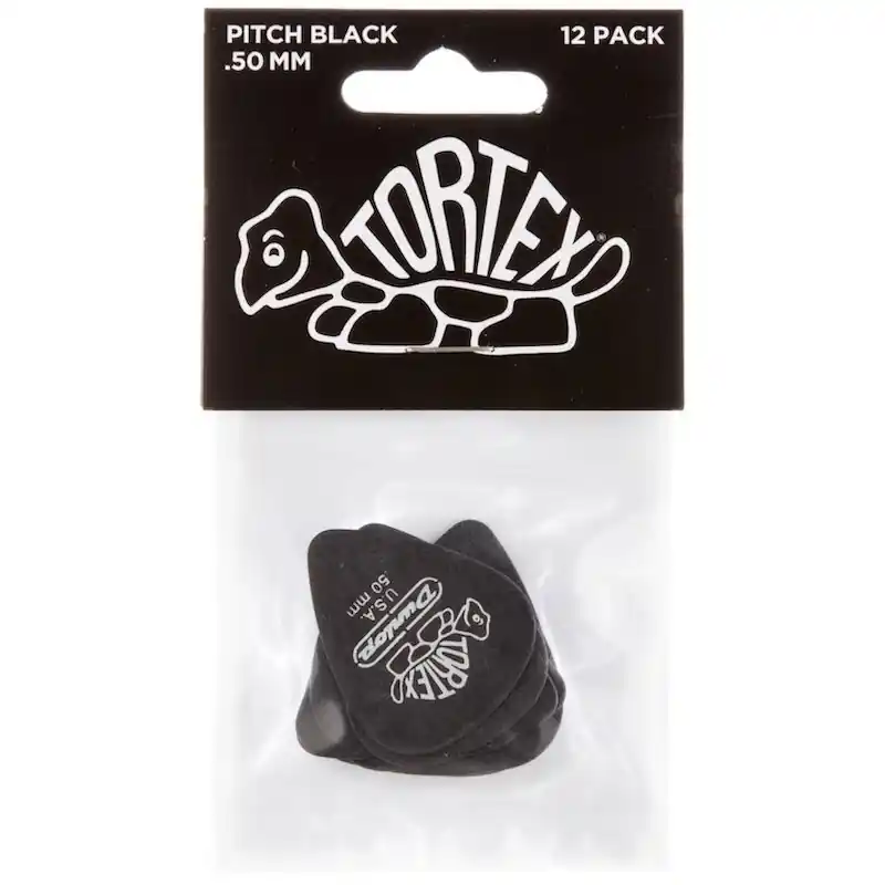 Dunlop Tortex Pitch Black Std Commande En Gros