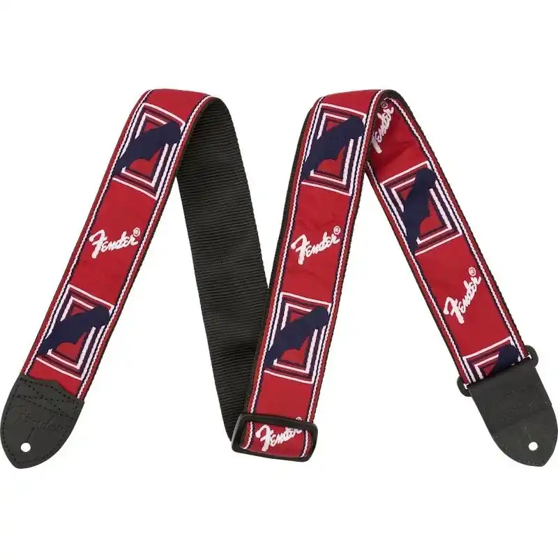 Expédition Rapide Fender Monogram Red Strap