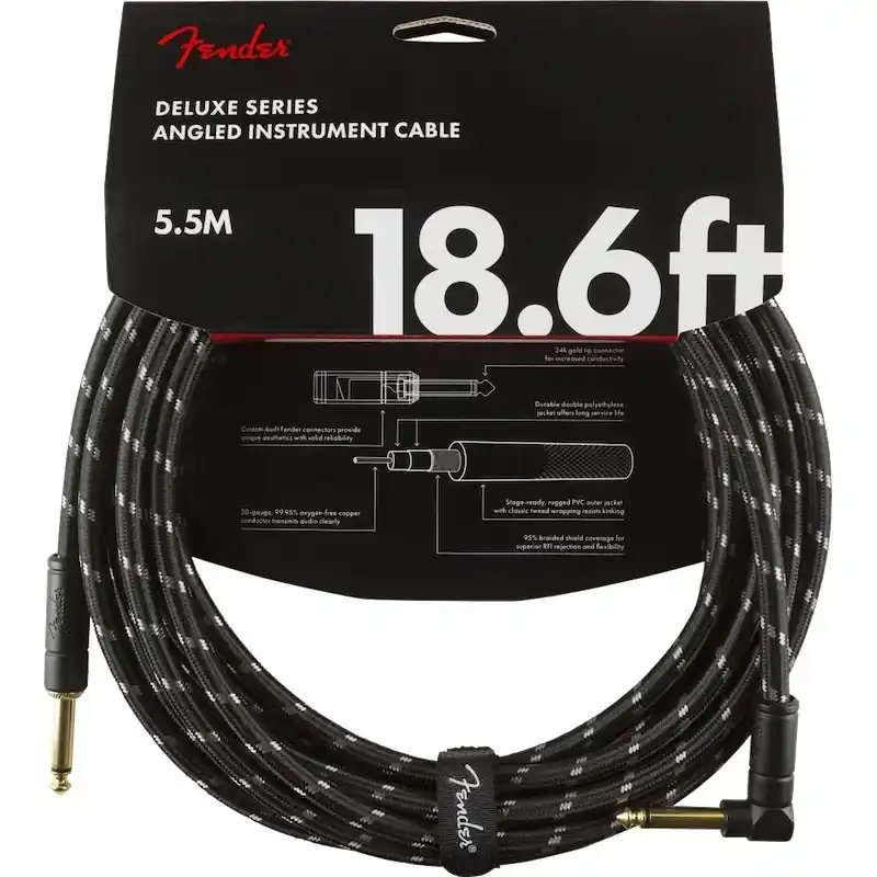 Fender Deluxe Tweed Angle 18,6" Bk Nouveauté