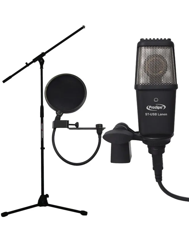 Prix Choc Prodipe - Pack Micro Studio ST-USB + Anti-pop + pied perche