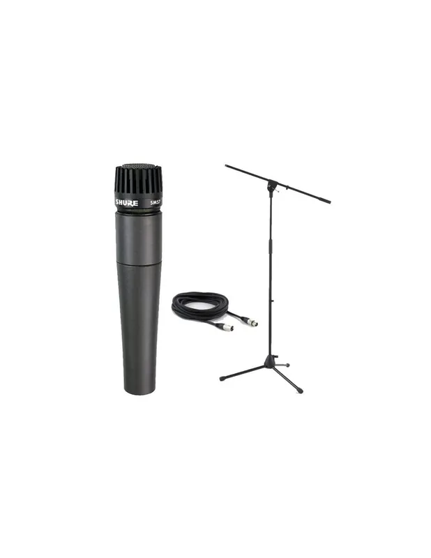 Bon Marché Shure - SM57 + Câble XLR + pied perche