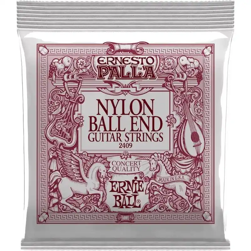 Certifié Ernie Ball Ernesto Palla Black & Gold Nylon
