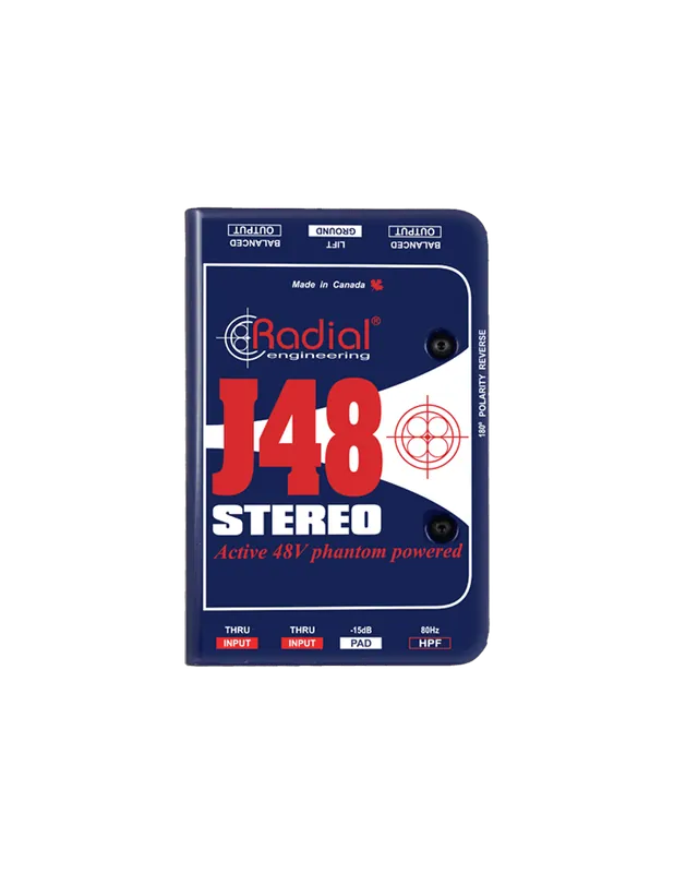 Radial Engineering - J48-STEREO Certifié
