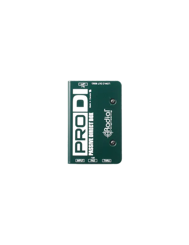 Radial Engineering - PRO-DI Nouvelle Collection