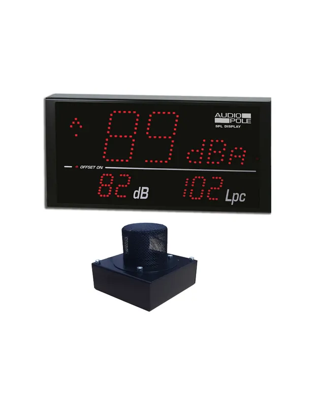 Audiopole - Pack Limiteur SPL Display-SPL Cap Livraison Express