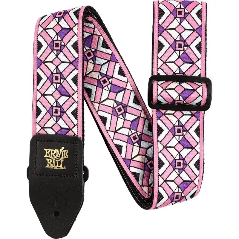 Ernie Ball Kaleidoscope Jacquard Pink Meilleur Choix