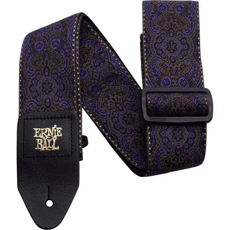 Ernie Ball Kaleidoscope Jacquard Purple Paisley Offre Limitée