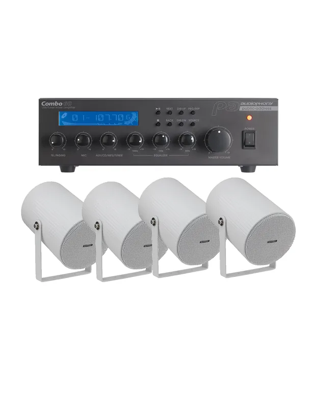 Promotion Audiophony - Pack INSTALL COMBO60 + 4 PHP510
