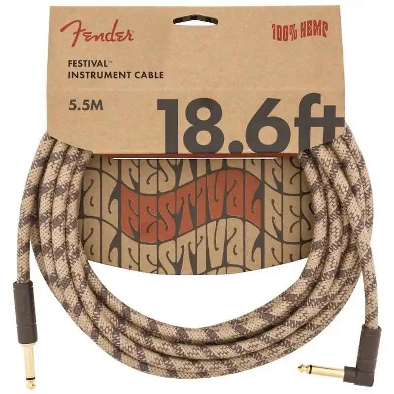 Fender Festival Hemp 5,5m Brown Stripe Authentique