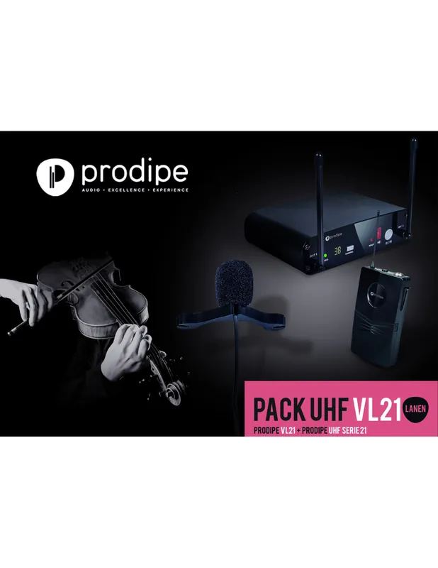 Offre Du Jour Prodipe - Pack UHF VL21 Violons & Altos