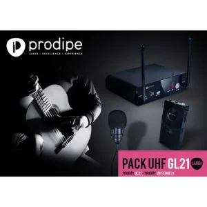 Produit De Marque Prodipe - Pack UHF GL21 Acoustic Guitar & Ukulele