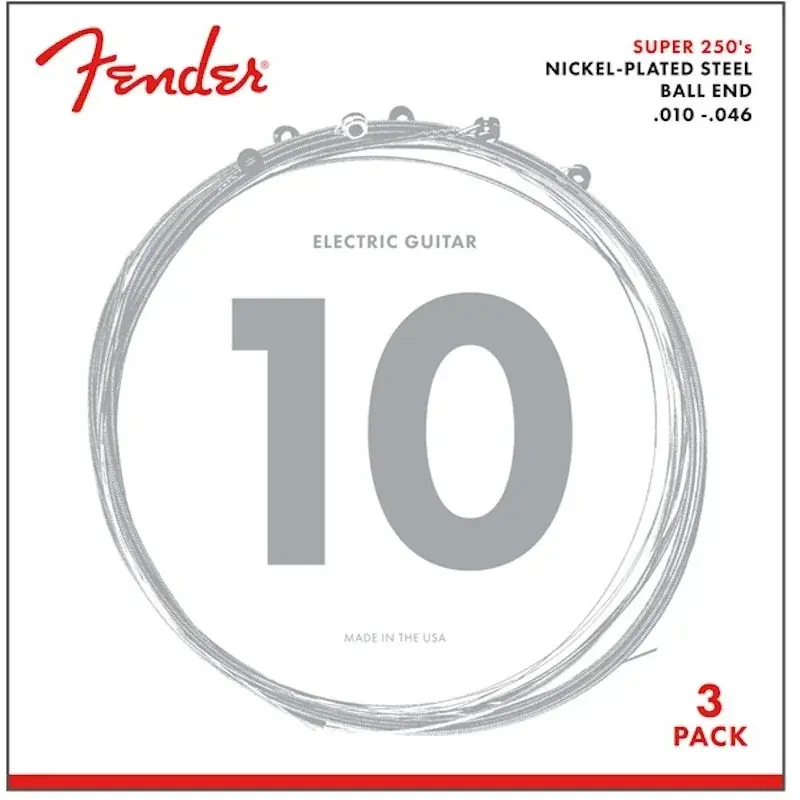 Must-Have Fender 3-Pack 250‘s 10-46