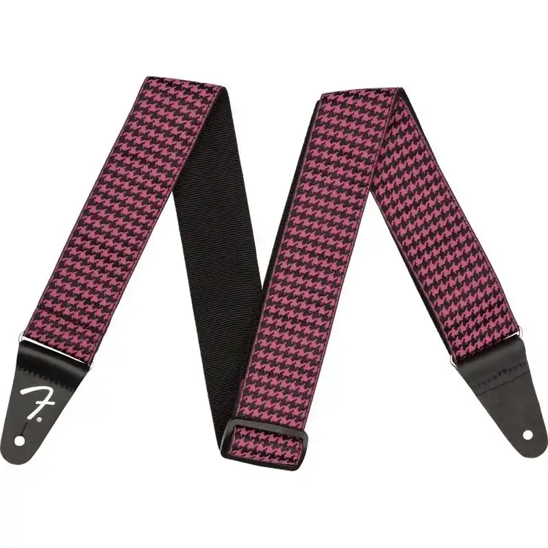 Retour Gratuit Fender HoundsTooth Strap Pink