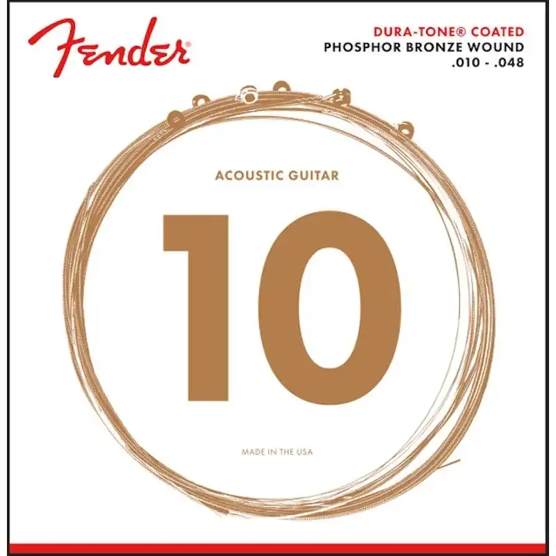 Fender Dura-Tone Phosphor Bronze 10-48 Super Prix