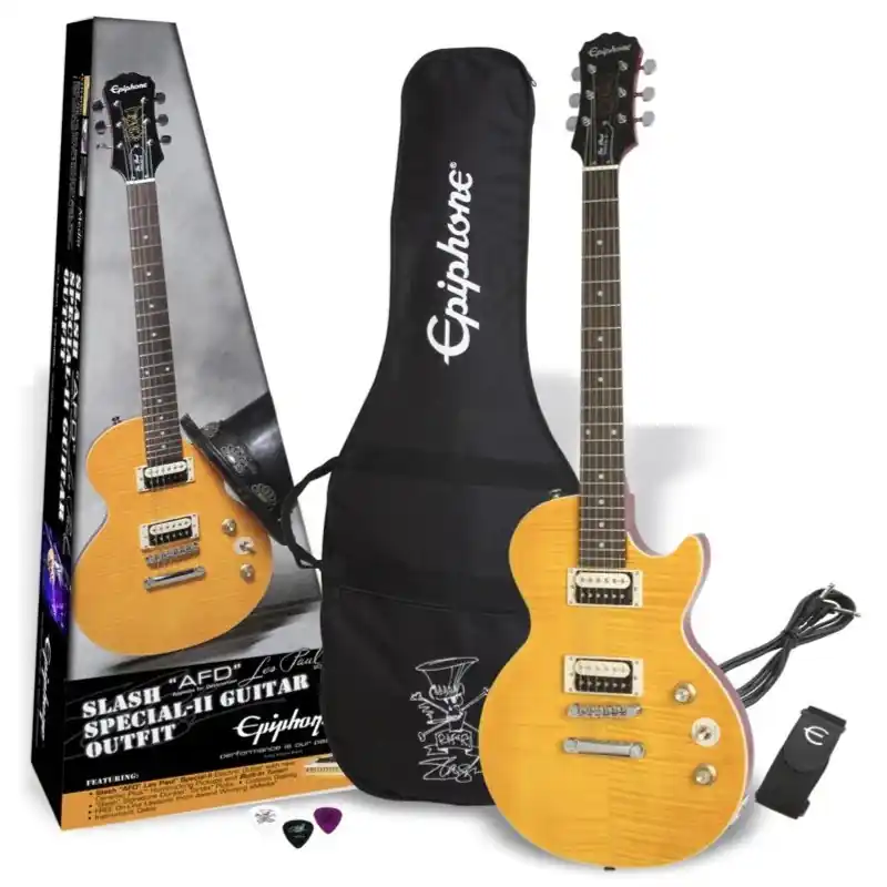 Livraison Express Epiphone Slash Appetite Les Paul AFD Performance Pack