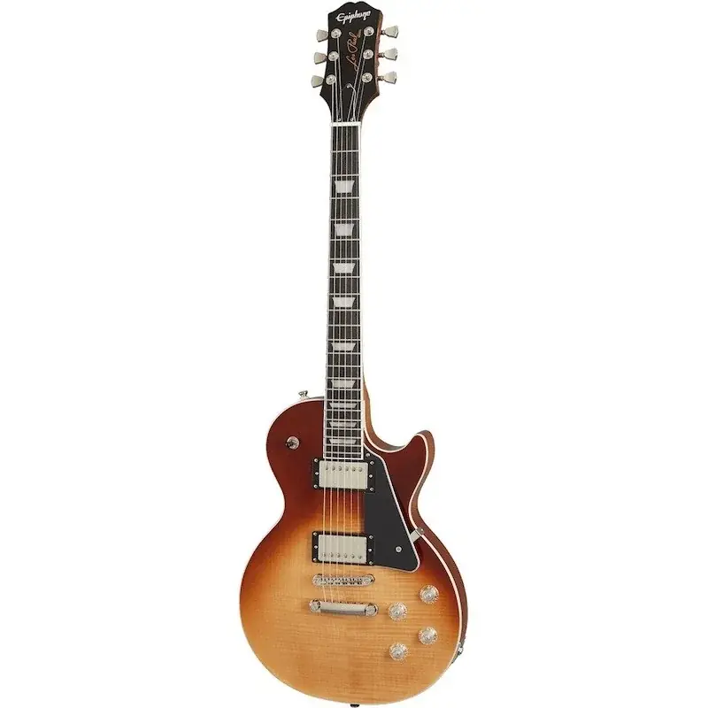 Meilleure Vente Epiphone Les Paul Modern Figured Caffe Latte Fade