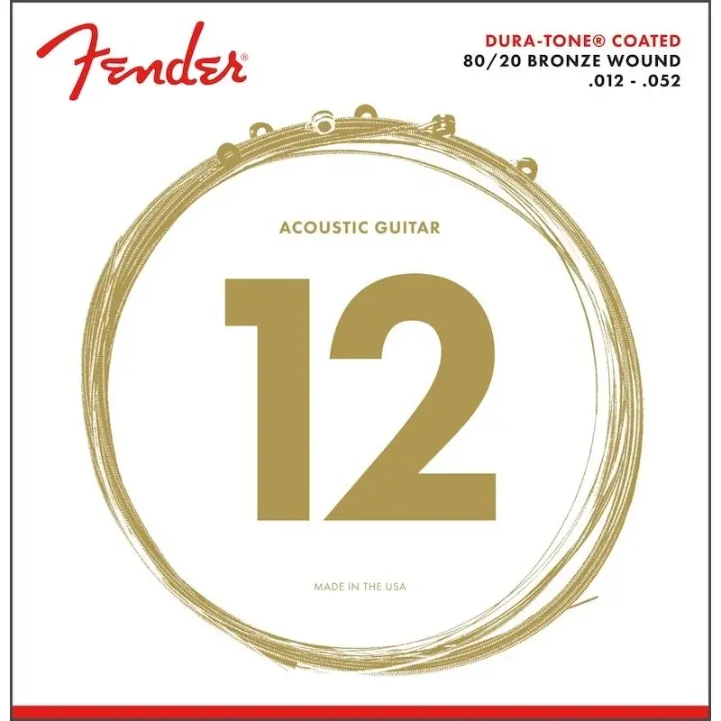 Pas Cher Fender 80/20 Dura-Tone 12-52