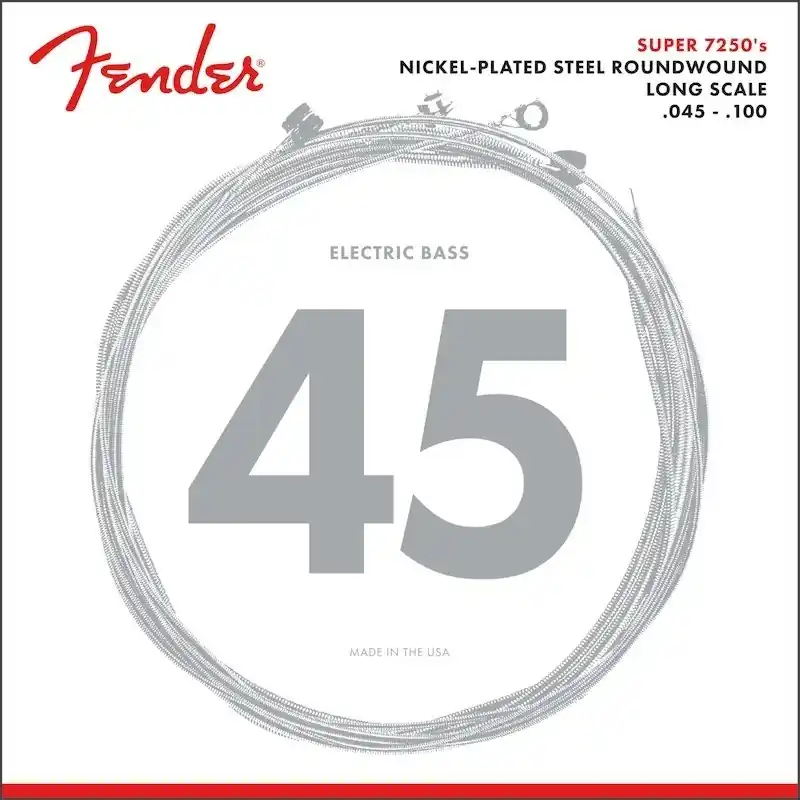 Dernier Modèle Fender 7250 Bass 45-100