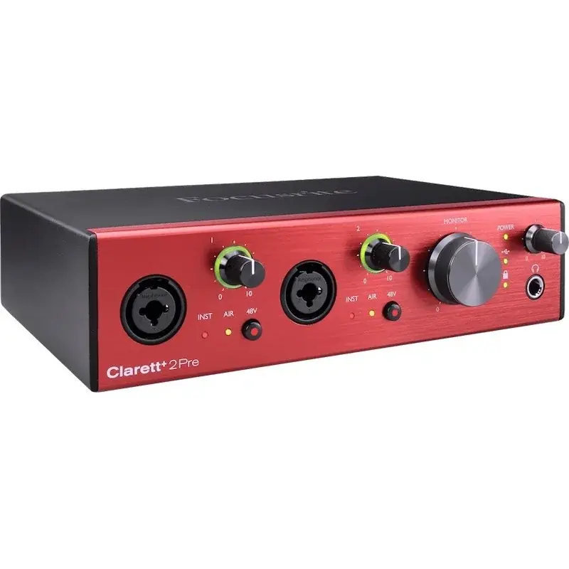 Pas Cher Focusrite Clarett+ 2Pre