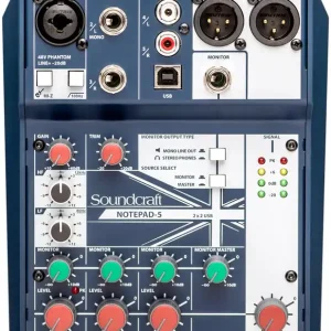 Bon Plan Soundcraft - NOTEPAD-5