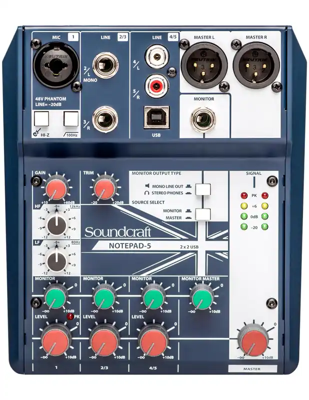 Bon Plan Soundcraft - NOTEPAD-5