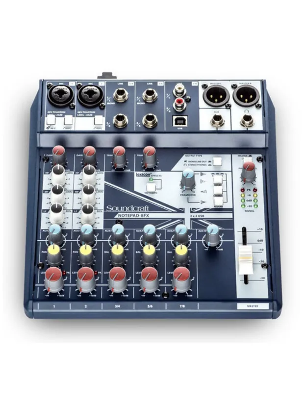 Soundcraft - Notepad-8FX Prix Réduit