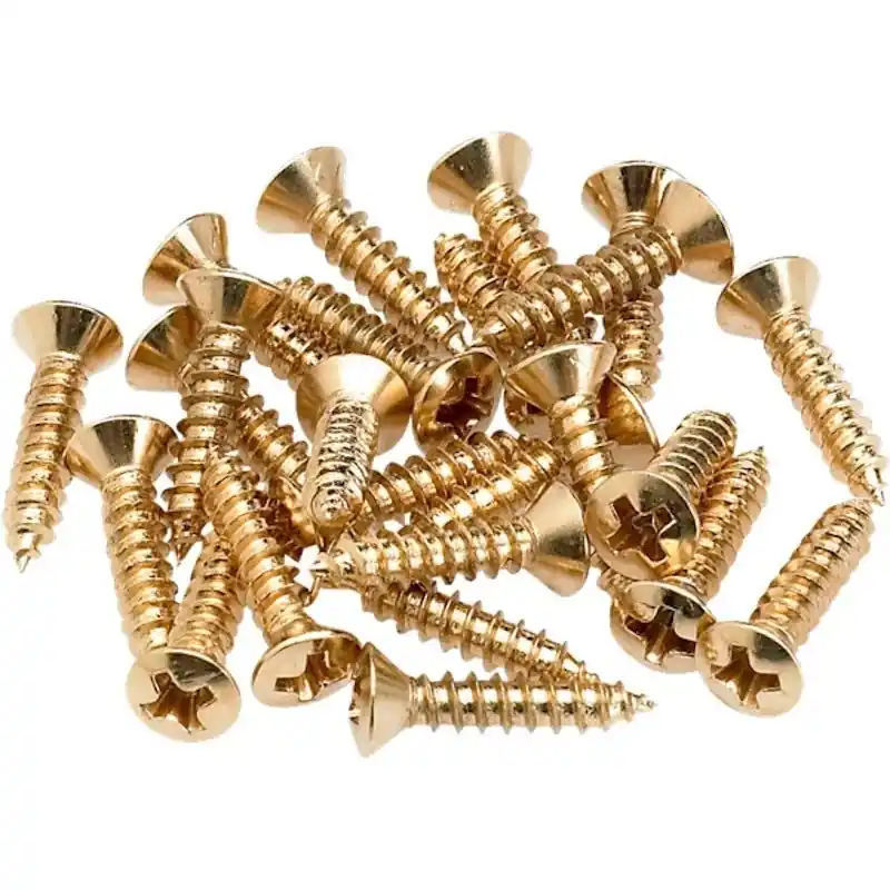 Fender Pickguard Control Plate Mounting Screws 24 Paiement Sécurisé