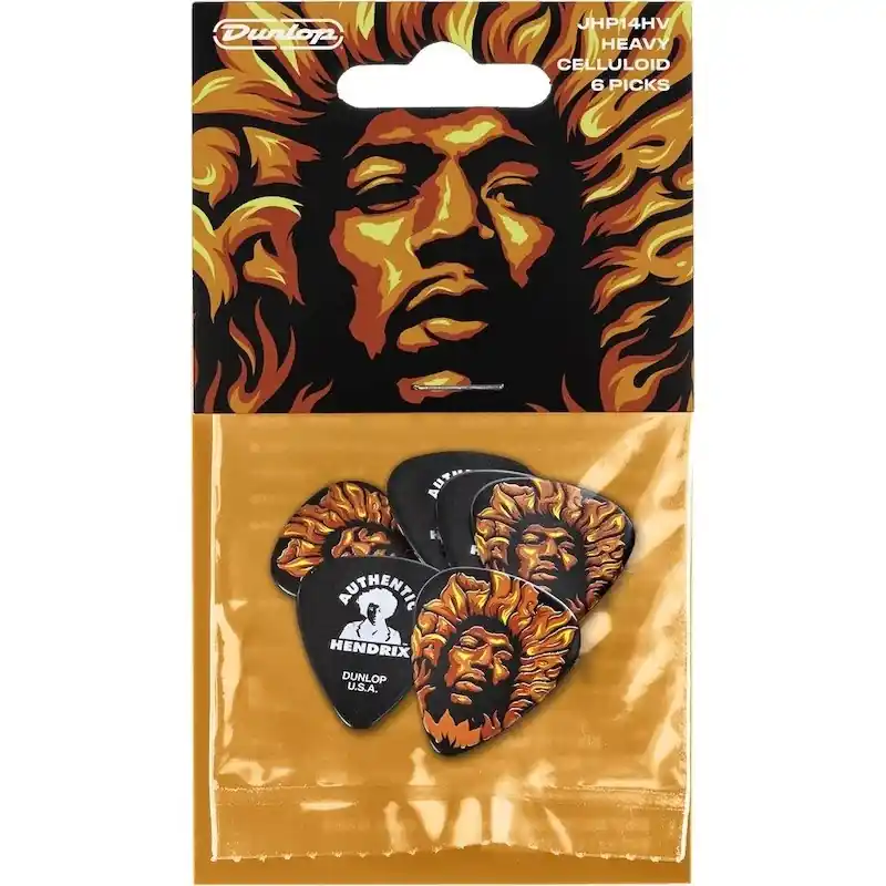 Haute Qualité Dunlop Jimi Hendrix ‘69 Psych Fire