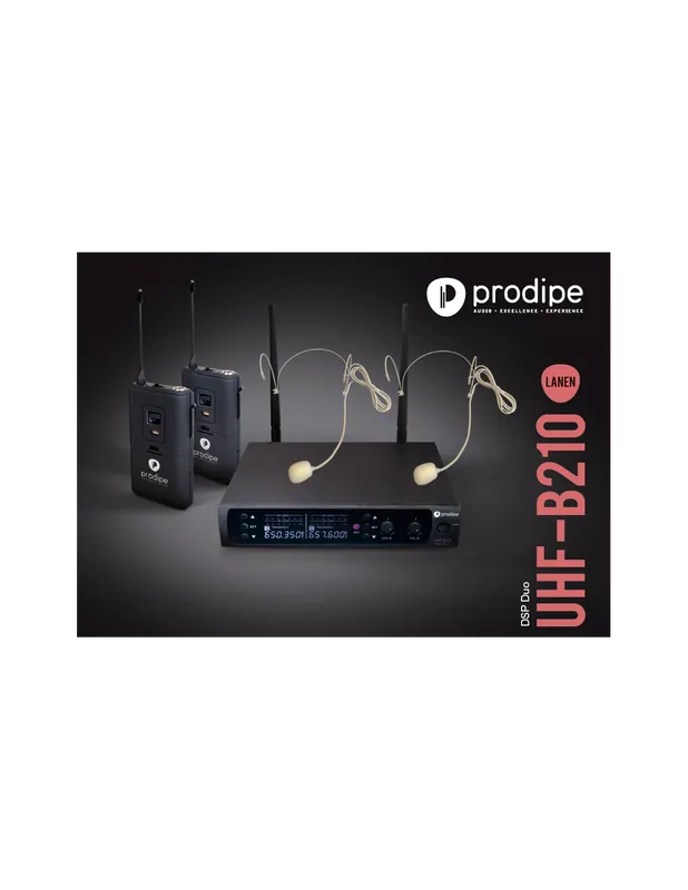 Achetez Aujourd'hui Prodipe - UHF B210 DSP Headset Duo