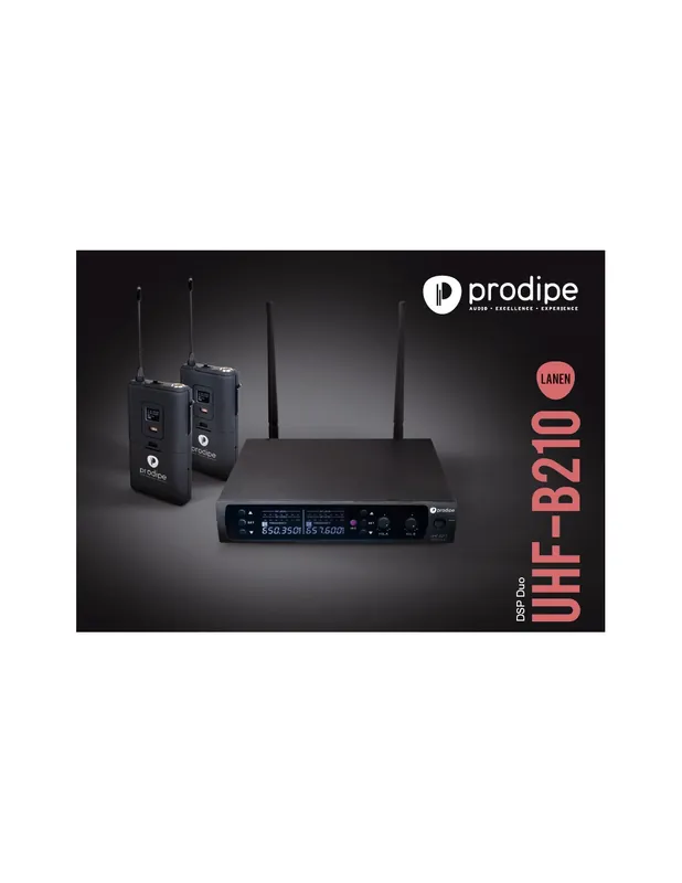 Prodipe - UHF B210 DSP Duo Prix Réduit