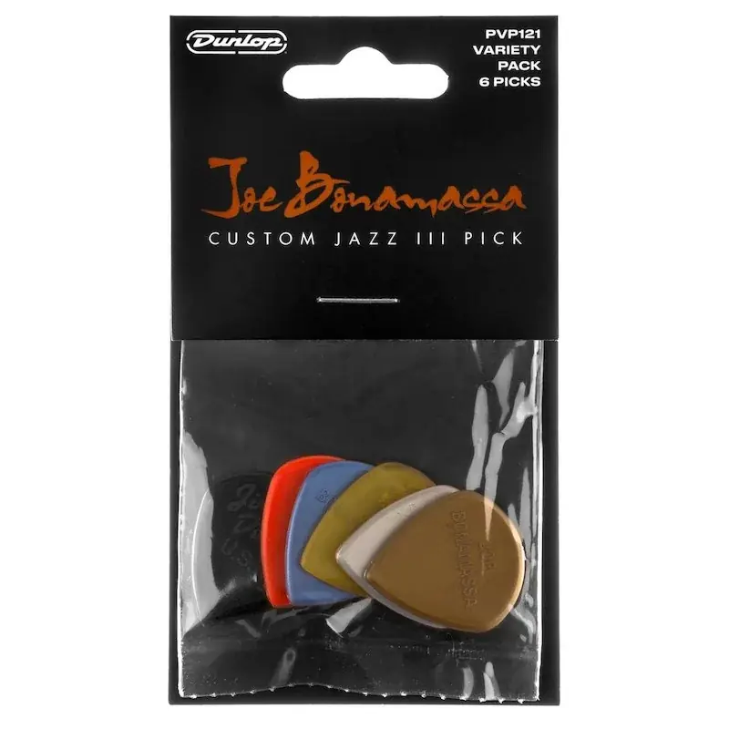 Promotion Saisonnière Dunlop Joe Bonamassa Custom Jazz III Variety Pack