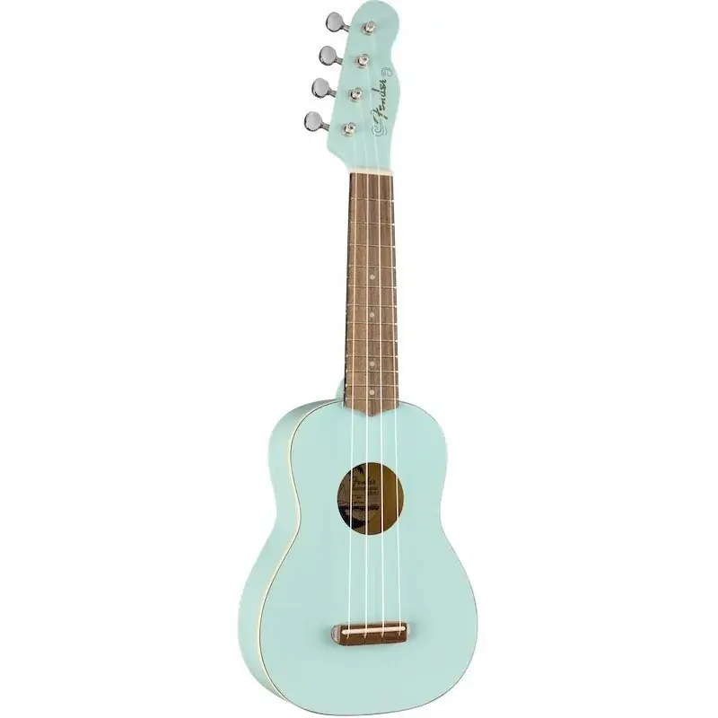 Must-Have Fender Venice Soprano Ukelele Daphne Blue