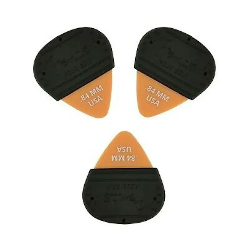 Fender Mojo Grip Picks Dura-Tone Delrin .84 3-Pack Commande En Gros