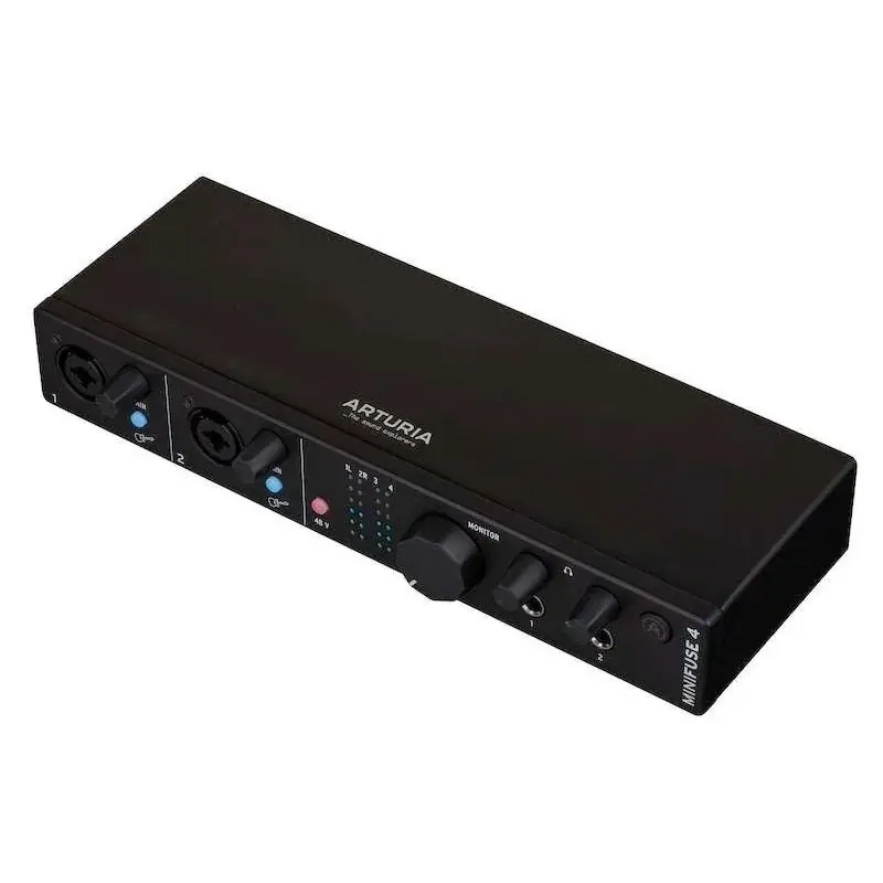 Dernier Modèle Arturia MiniFuse 4 Bk