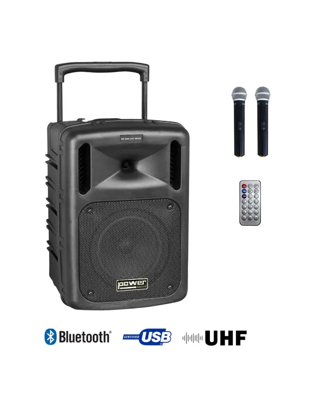 Prix Cassé Power Acoustics Sonorisation - BE 9208 UHF MEDIA