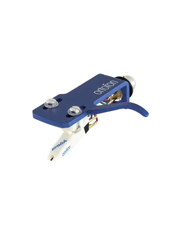 Prix Bas Ortofon - OM Scratch White On Sh-4 Blue